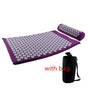 Non-Slip Massager Cushion acupressure Massage Yoga Mat Sets Spike Fitness Pilates Relieve Stress Back Pain Applicator kuznetsov