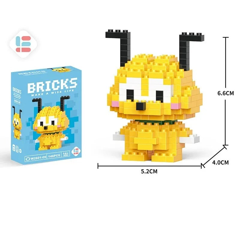 Mini Pixel Block Figure