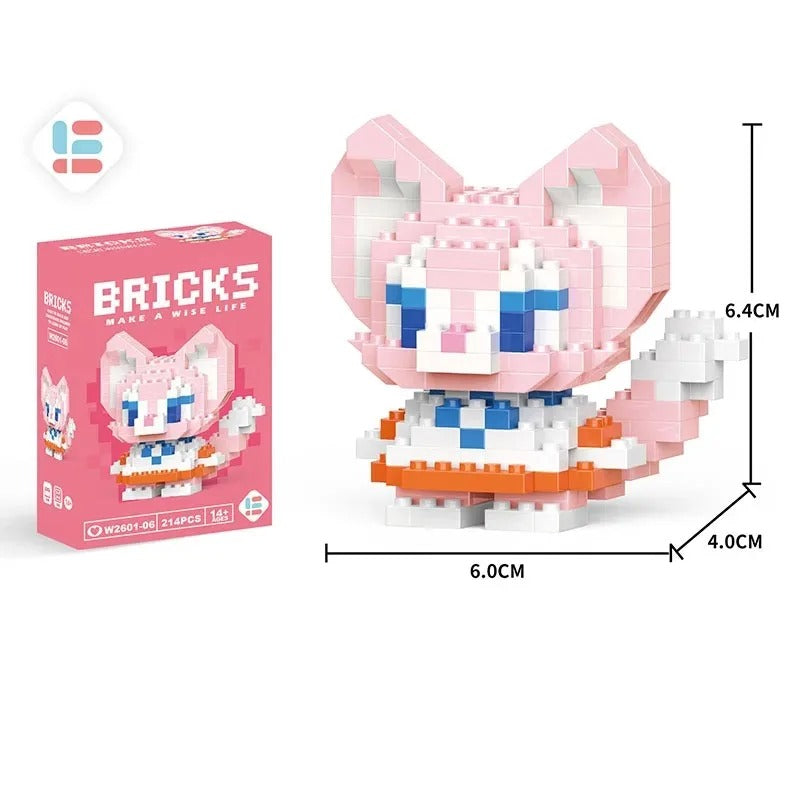 Mini Pixel Block Figure