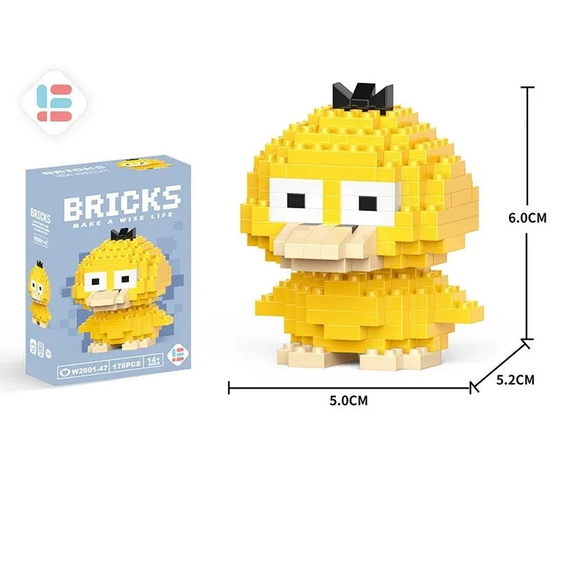 Mini Pixel Block Figure