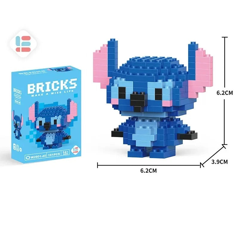 Mini Pixel Block Figure