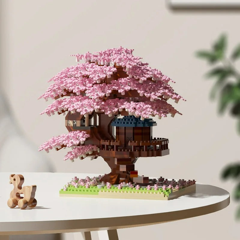 Cherry Blossom Tree Building Blocks