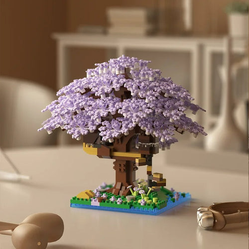 Cherry Blossom Tree Building Blocks